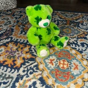 Build A Bear 12" Green Shamrocks Teddy Bear Plush Stuffed Animal St
Patrick BAB